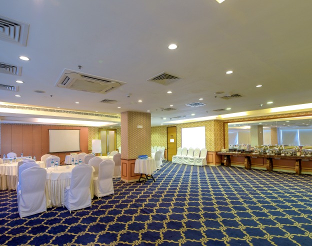 Banquet setup at Hotel Vennington Court